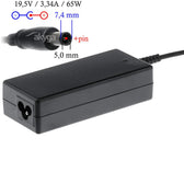Zasilacz sieciowy Akyga AK-ND-05 do notebooka 19,5V/3,34A 65W 7.4x5.0mm + pin