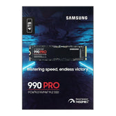 Dysk SSD Samsung 990 PRO 4TB M.2 2280 PCIe 4.0 x4 NVMe (7450/6900 MB/s)