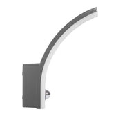 Lampa LED z czujnikiem ruchu Maclean MCE512 GR, czujnik ruchu PIR, kolor szary, 20W, IP65, 2000lm, barwa neutralna biała (4000K)