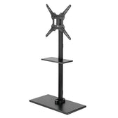 Stojak podłogowy na TV Maclean MC-972, z półką, 23"-55", 35kg, czarny