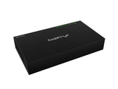 Switch niezarządzalny Lanberg 8x 1GB/s Gigabit Ethernet Desktop 12V (Obudowa metalowa)