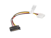 Kabel adapter Lanberg SATA zasilający(M) -> Molex(F) 0,15m
