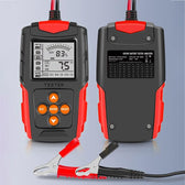 Tester cyfrowy Qoltec akumulatora z wyświetlaczem LCD | 12V | 24V | 3Ah-200Ah