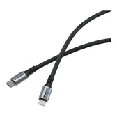 Kabel Verbatim USB-C(M) - Lightning 1,2m, 60W, czarny