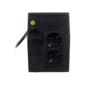 Zasilacz awaryjny UPS DIGITUS Line-Ineractive LCD BASIC, 800VA/480W, 1x12V/9Ah, AVR, 2x Schuko CEE 7/3