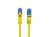 Patchcord Lanberg S/FTP kat.6A 0,25m LSZH CCA fluke passed żółty