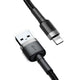 Kabel przewód USB - Lightning / iPhone 0,5m Baseus Cafule CALKLF-AG1 z obsługą szybkiego ładowania 2.4A