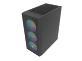 Obudowa Fury Shobo SH8F Midi Tower z oknem czarna