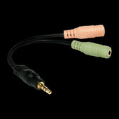 Adapter audio stereo LogiLink CA0021 3,5mm jack (M) > 2x 3,5mm jack (F)