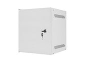 Szafa instalacyjna Rack wisząca 10" 6U 280x310mm szara Lanberg (flat pack) drzwi metalowe