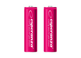 Akumulatorki AA Esperanza 2000mAh 2szt. czerwone