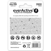 Akumulatorki AA/R6 everActive Professional Line 2600 mAh 4 sztuki