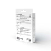 Kabel adapter Savio CL-170, USB-C do HDMI 2.0B, 1m, srebrno-czarny, złote końcówki