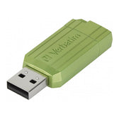 Pendrive Verbatim PinStripe USB Drive 32GB USB 2.0 Eukaliptusowy Zielony