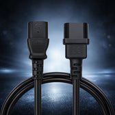 Kabel zasilający Qoltec IEC C13 | C14 | 3*1.0mm2 | 2m