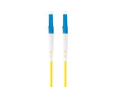 Patchcord światłowodowy Lanberg SM LC/UPC-LC/UPC SIMPLEX 3.0mm LSZH G657A1 5m żółty