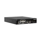 Switch zarządzalny QNAP QSW-M2106PR-2S2T 6x 2,5GbE 2x 10GbE 2x SFP+ PoE++ 90W