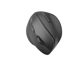 Mysz bezprzewodowa Natec Crake 2 Bluetooth 5.2 + 2.4GHz 2400DPI wertykalna czarna
