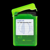 Pudełko ochronne na HDD LogiLink UA0133 3,5" zielone