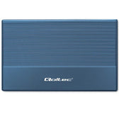 Obudowa/kieszeń Qoltec na dysk SSD HDD 2.5" | SATA | USB 3.0 | Super speed 5Gb/s | 2TB | Niebieski
