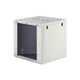 Szafa sieciowa wisząca jednosekcyjna DIGITUS Dynamic 19" 12U, 600x600, drzwi szyba, szary, niezmontowana, 60kg