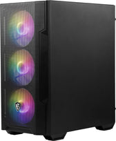 Obudowa MSI MAG FORGE M100R mATX z oknem, bez zasilacza
