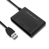 Obudowa Qoltec na dysk HDD/SSD 2.5" SATA3 | USB 3.0 | Czarna