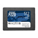 Dysk SSD Patriot P220 512GB 2.5" SATA3 (550/500 MB/s) 7mm