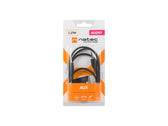 Kabel stereo Natec Extreme Media minijack->minijack M/M 1,2m (blister)