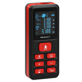 Dalmierz Qoltec laserowy z poziomicą | podświetlany LCD | 50m
