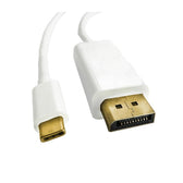 Kabel adapter Qoltec USB 3.1 typC M / DisplayPort M 1m