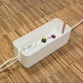 Organizer kabli LogiLink KAB0063 CableBox L, biały