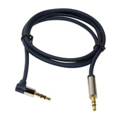 Kabel audio stereo LogiLink CA11100 3,5 mm, M/M, 1m, kąt 90°