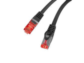 Patchcord Lanberg S/FTP kat.6 1m LSZH CU fluke passed czarny