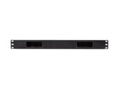 Organizer kabli Lanberg AK-1703-B 19" 1U plastikowy z zaślepką typ A czarny