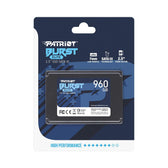 Dysk SSD Patriot Burst Elite 960GB SATA3 2,5" (450/320 MB/s) 7mm