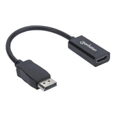 Kabel adapter Manhattan DisplayPort / HDMI M/F FullHD 1080p 0,15m