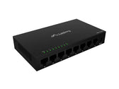 Switch niezarządzalny Lanberg 8x 1GB/s Gigabit Ethernet Desktop 12V (Obudowa metalowa)
