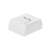 Gniazdo kompletne natynkowe 1xRJ45 8p8c FTP Cat5e Dual Block, skręcane Netrack