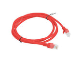 Patchcord Lanberg UTP kat.5e 1,5m czerwony