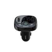 Transmiter FM Bluetooth Baseus S-09A CCMT000001 z ładowarką USB 3.4A