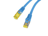 Patchcord Lanberg FTP kat.6A 1.5m LSZH CU fluke passed niebieski