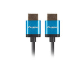 Kabel HDMI Lanberg M/M v2.0 1,8m 4K slim czarny