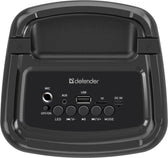 Głośnik Defender CONCERTO Bluetooth 20W MP3/FM/SD/USB/AUX/TWS/LED/MIC KARAOKE czarny + mikrofon