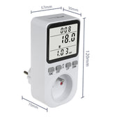 Miernik energii GreenBlue GB364 E, watomierz, typ E, 220-240V AC, 50Hz, max. obciążenie 16A, IP20, wbudowana bateria