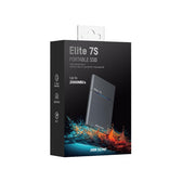 Dysk zewnętrzny SSD HIKSEMI Elite 7S 2TB USB 3.2 Type-C (2000/1950 MB/s) ciemnoszary