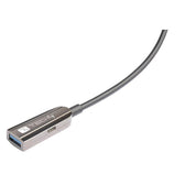 Kabel / Przedłużacz Techly Aktywny Kabel Optyczny AOC USB 3.2 Gen1 A-A 20m czarny