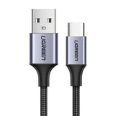 Kabel USB - USB-C Ugreen 60126 15W 1m - szary