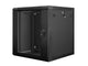 Szafa instalacyjna Rack wisząca 19" 12U 600x600 czarna Lanberg (flat pack)