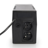 Zasilacz awaryjny UPS DIGITUS Line-Ineractive LED BASIC, 600VA/360W, 1x12V/7Ah, AVR, 2x Schuko CEE 7/3